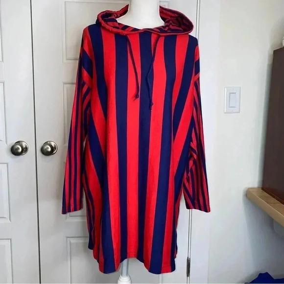 Carolina Colors II Stripped Pullover Hoodie Size 18W - Picture 13 of 16